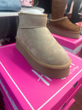 Room Service Mini Boots: Camel