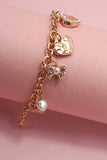 VALENTINA CHARM BRACELET: Gold