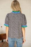 Untamed Grace Top: Grey