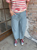 Easy Living Pants: Slate Blue