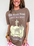 The Good Newspaper Tee: Espresso