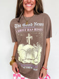 RESTOCKED Good Newspaper Tee: Espresso