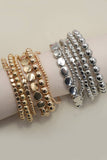Opulent Orbit Bracelet Set: Gold