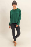 Stay Warm Sweater: Dark Green