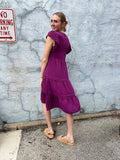 Southern Charm Dress: Plum