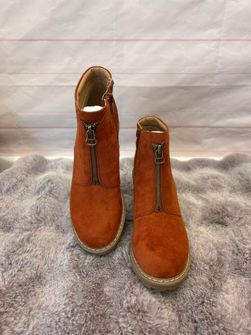 Graham Cracker Boots: Rust