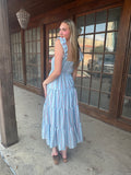 Bohemian Beauty Dress: Blue