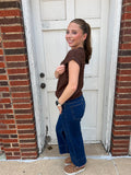 Cozy Luxe Top: Brown