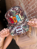 Local Colorful Camo Foam Trucker