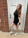 On the Move Active Dress: Black