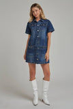 Equestrian Era Dress: Dark Wash