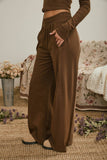 Cozy Cloud Pants: Brown