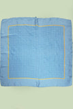 Polka Dot Bandana Scarf: Blue