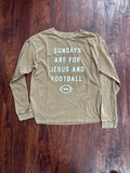 Sundays Tee: Mineral Wash Brown