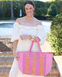 Whitecap Tote: Pink