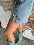 Twill & Thrill Dress: Light Denim
