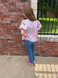 Blushing Bloom Top: Lilac