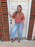 Easy Days Top: Rust Beige
