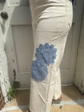 Daydream Details Pants: Cream Combo