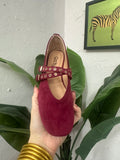 All Eyes on Me Flats: Cranberry