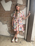 Rose Harmonies Dress: Multi