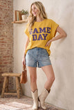 Kickoff Classic Game Day Top: Yellow