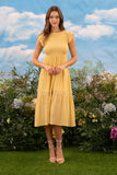In the Sunshine Dress: Dusty Yellow