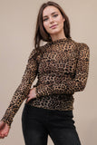 Wild Thoughts Top: Leopard