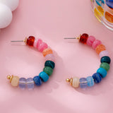 Coastal Carnival Earrings: Multi