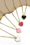 Lover Girl Necklace: Black
