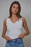 Seamless Reverse Tank: White