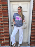 Game Day Pennant Tee: Purple