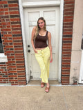 Scallop Trim Tank: Brown