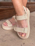 Go For It Platforms: Sand Raffia
