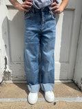 Wrenley Wide Leg Denim Youth: Medium Wash