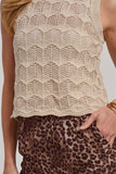 Golden Hour Sweater Top: Oatmeal