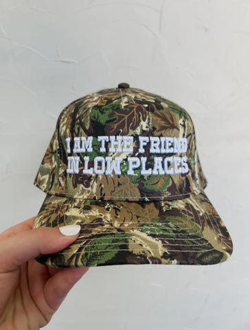 Friend in Low Places Hat: Camo