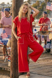 Weekend Win Lounge Set: Red