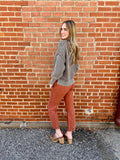 Down with Distressed Denim: Rust