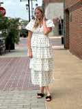 Proper Polkas Dress: White