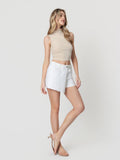 Solid Springs Skort: Optic White