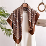 Goddess Life Scarf: Brown Multi