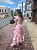 Girly Garden Dress: Pink
