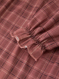 Apple Cider Sweatheart Dress: Mauve