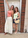 Essential Ribbed Tank: Terracotta
