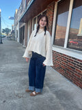 Cloud Nine Knit Sweater: Ivory