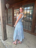 Bohemian Beauty Dress: Blue