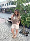 Boho Ghost Tee: Espresso