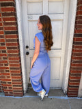 Sky Drift Lounge Set: Capri Blue