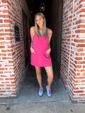 CloudSoft Pima Sport Dress: Plum Pink